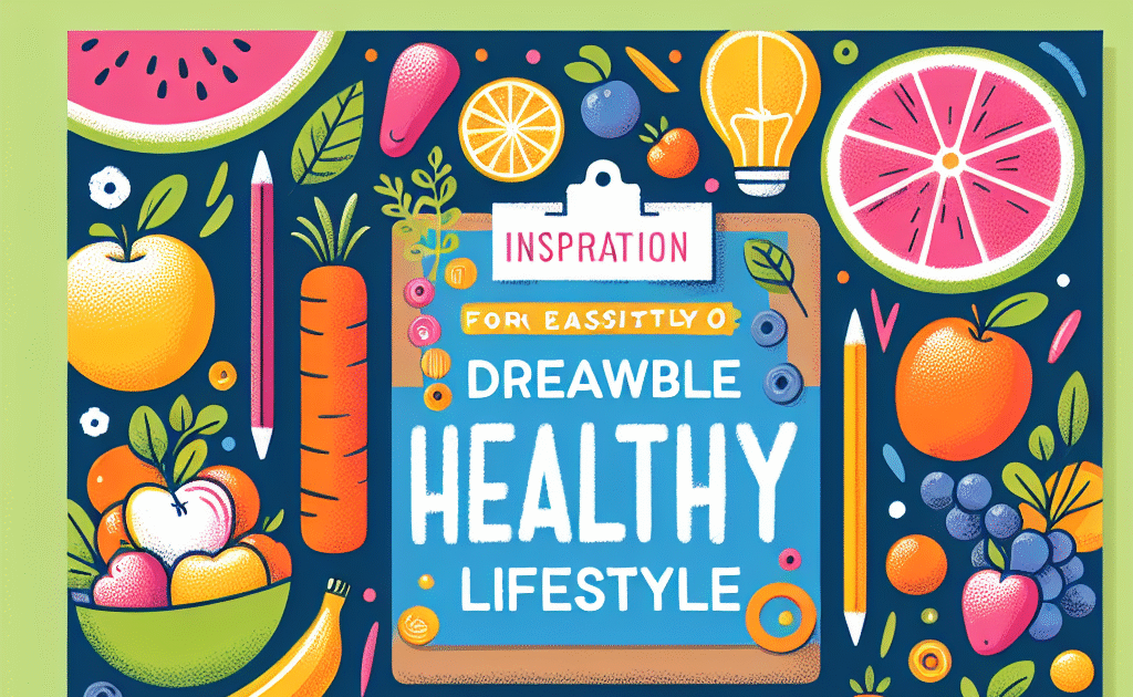Inspirasi Poster Pola Hidup Sehat yang Mudah Digambar