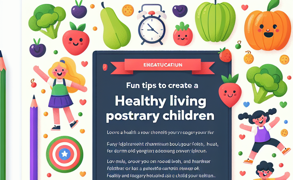 Tips Seru Menciptakan Poster Hidup Sehat untuk Anak SD