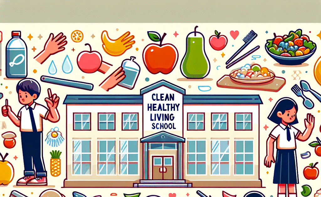 Poster Perilaku Hidup Bersih dan Sehat di Sekolah: Membangun Generasi