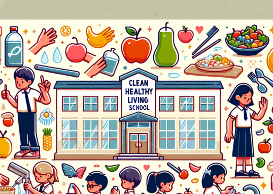 Poster Perilaku Hidup Bersih dan Sehat di Sekolah: Membangun Generasi