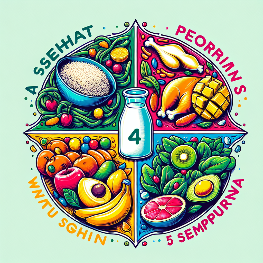 Mengenal Lebih Dekat Konsep Makanan 4 Sehat 5 Sempurna Khas Indonesia