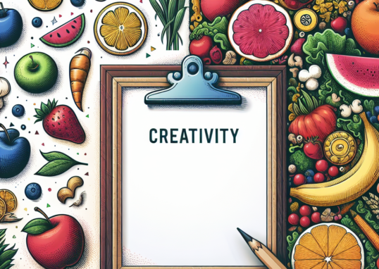 Kreativitas dalam Menggambar Poster Makanan Sehat yang Sederhana dan